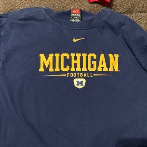 Youth Michigan football shirt